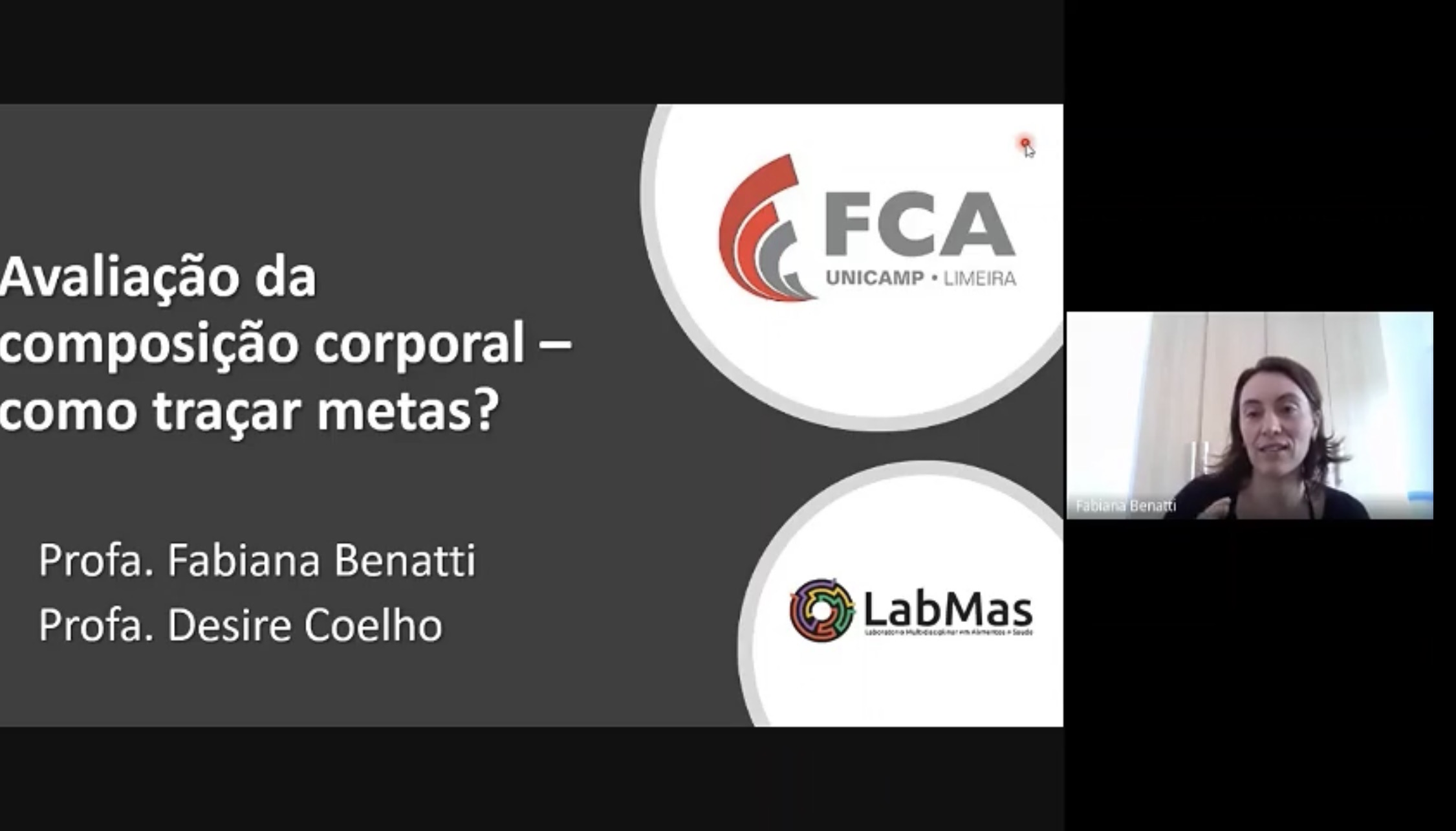 Aula CCAFE — avaliação da composição corporal